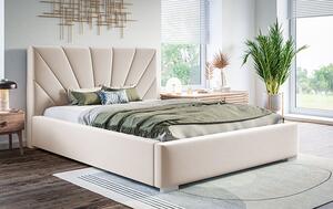 Pojedyncze łóżko tapicerowane 90x200 Rayon 2X - 36 kolorów