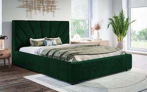 Dwuosobowe łóżko z zagłówkiem 160x200 Rayon 3X - 36 kolorów