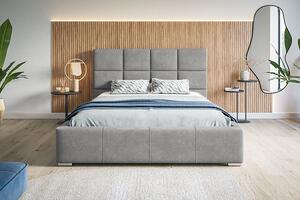 Podwójne łóżko z zagłówkiem 140x200 Campino 2X - 36 kolorów
