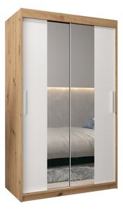 Szafa przesuwna garderoba Tokyo 1 120 wys. 200 cm artisan + biaÅy