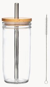 Kubek ze'słomką ze stali szlachetnej La Cafetière