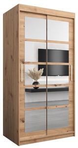 Szafa przesuwna garderoba Roma 2 100 wys. 200 cm artisan + artisan
