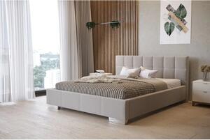 Łóżko tapicerowane 81274 M&K foam Koło 160x200