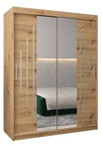 Szafa przesuwna garderoba York 1 150 wys. 200 cm artisan + artisan