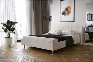 Łóżko tapicerowane 80265 M&K foam Koło 80x200