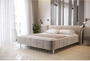 Łóżko tapicerowane 80295 M&K foam Koło 180x200