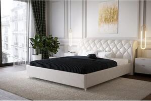 Łóżko tapicerowane 81206 M&K foam Koło 180x200