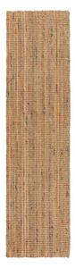 Chodnik z juty tkany ręcznie w naturalnym kolorze 60x230 cm Jute Boucle Multi – Flair Rugs