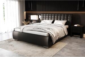 Łóżko tapicerowane 81217 M&K foam Koło 160x200