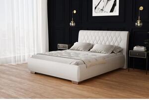 Łóżko tapicerowane 81218 M&K foam Koło 200x200