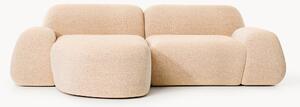 Narożna sofa modułowa Bouclé Wolke (3-osobowa)