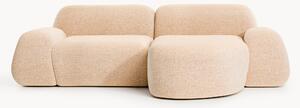 Narożna sofa modułowa Bouclé Wolke (3-osobowa)