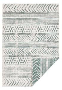 Zielono-kremowy dywan odpowiedni na zewnątrz NORTHRUGS Biri, 80x150 cm