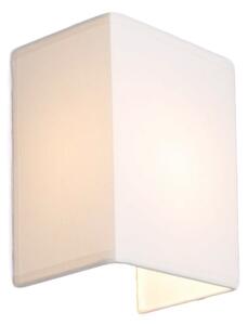 Klasyczny Kinkiet / Lampa scienna biały - Vete Oswietlenie wewnetrzne