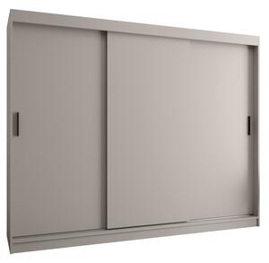 Szafa przesuwna garderoba Rubino T 250 wys. 200 cm kaszmir