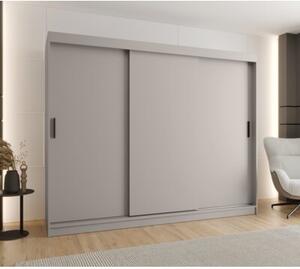 Szafa przesuwna garderoba Rubino T 250 wys. 200 cm kaszmir
