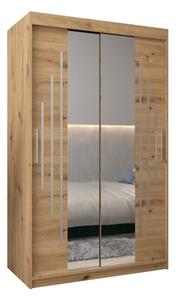 Szafa przesuwna garderoba York 1 120 wys. 200 cm artisan + artisan