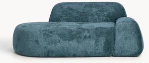 Sofa Teddy-Bouclé z szezlongiem Wolke (2-osobowa)