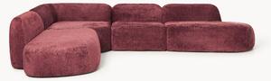 Narożna sofa modułowa XL Teddy-Bouclé Wolke (4-osobowa)
