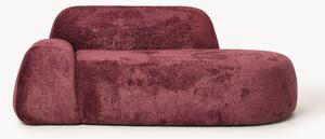 Sofa Teddy-Bouclé z szezlongiem Wolke (2-osobowa)