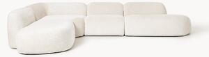 Narożna sofa modułowa XL Teddy-Bouclé Wolke (4-osobowa)