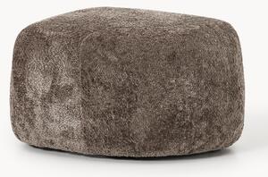 Owalny puf Teddy-Bouclé Wolke