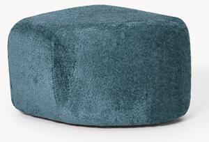 Owalny puf Teddy-Bouclé Wolke