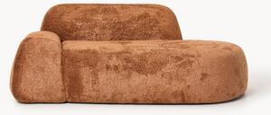 Sofa Teddy-Bouclé z szezlongiem Wolke (2-osobowa)