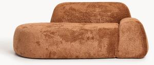 Sofa Teddy-Bouclé z szezlongiem Wolke (2-osobowa)