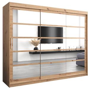 Szafa przesuwna garderoba Roma 2 250 wys. 200 cm artisan + artisan