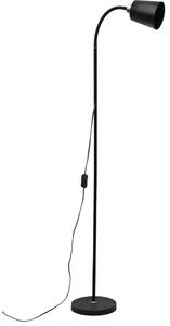 Platinet Lampa podłogowa 1xE27/40W/230V czarny PL0653