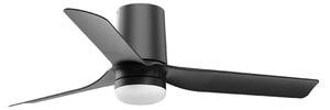 FARO Barcelona FARO 33834-1TW-LED Ściemnialny wentylator MINI PUNT TUB S LED/10W 2700/4000/6000K +pilot FA33834-1TW