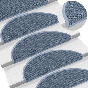 Samoprzylepne nakÅadki na schody, 15 szt., 56x17x3cm niebieskie