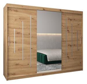 Szafa przesuwna garderoba York 1 250 wys. 200 cm artisan + artisan