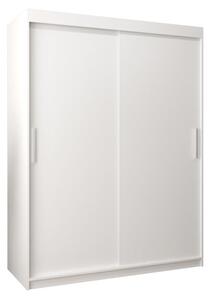 Szafa przesuwna garderoba Tokyo 150 wys. 200 cm biaÅy + biaÅy