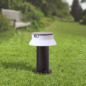 Fumagalli Lampa solarna LED Felice czarna CCT wysokość 33 cm