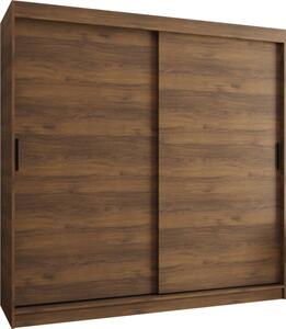 Szafa przesuwna garderoba Rubino T 200 wys. 200 cm orzech warmia