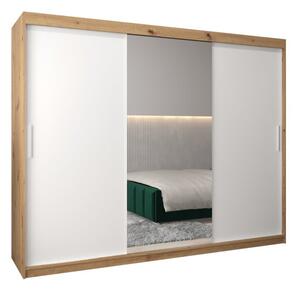 Szafa przesuwna garderoba Tokyo 1 250 wys. 200 cm artisan + biaÅy