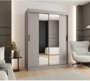 Szafa przesuwna z lustrem garderoba Rubino T1 150 wys. 200 cm kaszmir