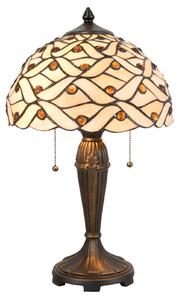 Clayre&Eef Lampa stołowa 5181 w stylu Tiffany