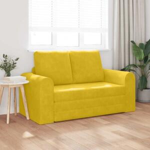 Sofa bed Å»Ã³Åty 148 x 71 x 83 cm aksamit