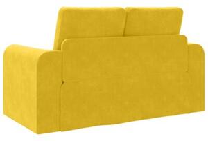 Sofa bed Å»Ã³Åty 148 x 71 x 83 cm aksamit