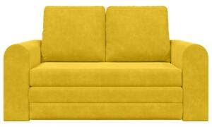 Sofa bed Å»Ã³Åty 148 x 71 x 83 cm aksamit