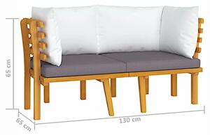 Sofa ogrodowa z drewna akacjowego - Eiren
