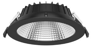 The Light Group SLC Shift wpuszczany LED Ø 19cm CCT, czarny