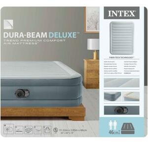 Materac dmuchany Intex 64824ND 2osobowy 203x152x46 cm ÅÃ³Å¼ko z pompkÄ rok 2026
