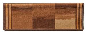 Samoprzylepne nakÅadki na schody, 10 szt., 65x21x4 cm, brÄ zowe
