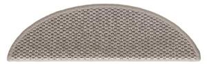 Samoprzylepne nakÅadki na schody, 15 szt., 56x17x3 cm, srebrne