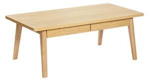 Stolik w dekorze dębu w naturalnym kolorze 60x120 cm Nice – Woodman