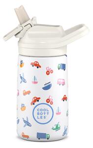 Cool Bottles Butelka termiczna Kiddies 350 ml Little Wheels